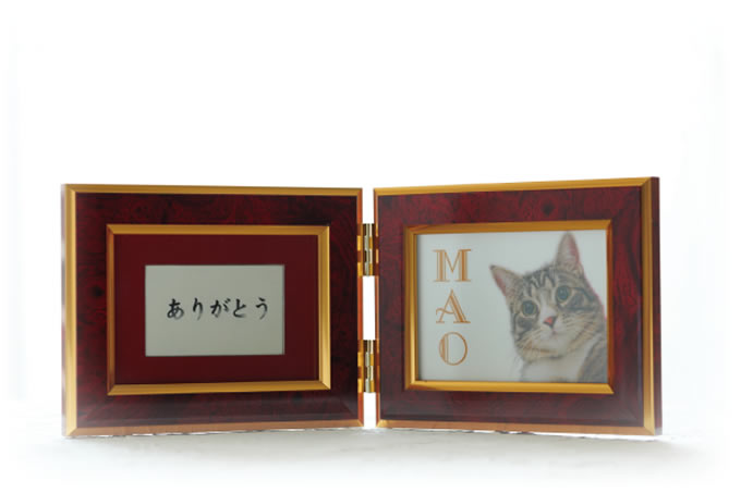 遺骨写真立て